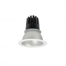 Nora NC3-41L335FHZMPW - 4" Sapphire III Round Open Reflector, 2500lm, 3500K, Flood Optic, Haze Reflector/Matte Powder