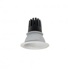 Nora NC3-41L540NMPW - 4" Sapphire III Round Open Reflector, 4500lm, 4000K, Narrow Flood Optic, Matte Powder White