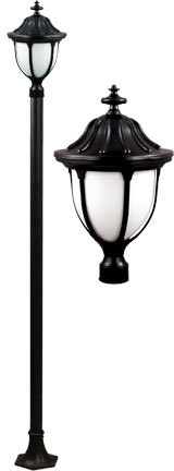 Dabmar GM5501-LED9-B - SHOWCASE POST LIGHT FIX LED 9W 85-265V