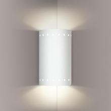 A-19 207CNR-A5 - Melos Corner Sconce: Firecracker