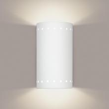 A-19 208-A13 - Gran Melos Wall Sconce: Hurricane Blue