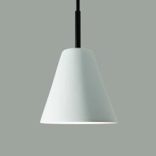 A-19 MP15-BG-BCC - Strands Mini Pendant: Black Gloss (Black Cord & Canopy)
