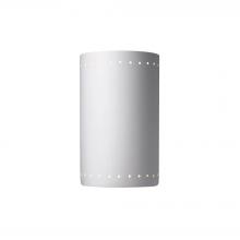 Justice Design Group CER-5295-BIS - Large ADA Cylinder w/ Perfs - Open Top & Bottom