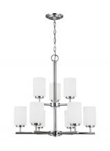 Generation Lighting 31162EN3-05 - Nine Light Chandelier