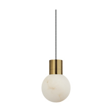 Visual Comfort & Co. Modern Collection SLPD541WDIHAB - Mina Alabaster Small Pendant