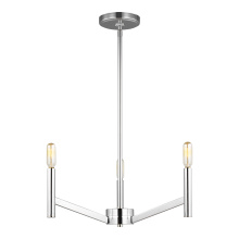 Visual Comfort & Co. Studio Collection 3124303-05 - Vector Three Light Chandelier