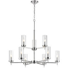 Visual Comfort & Co. Studio Collection 3190309-05 - Zire Nine Light Chandelier