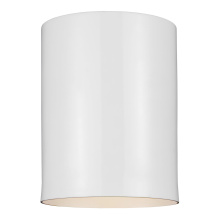 Visual Comfort & Co. Studio Collection 7813801EN3-15 - Outdoor Cylinders One Light Outdoor Ceiling Flush Mount