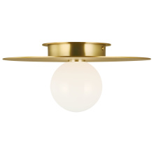 Visual Comfort & Co. Studio Collection KF1011BBS - Nodes Medium Flush Mount