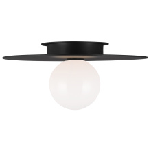 Visual Comfort & Co. Studio Collection KF1011MBK - Nodes Medium Flush Mount